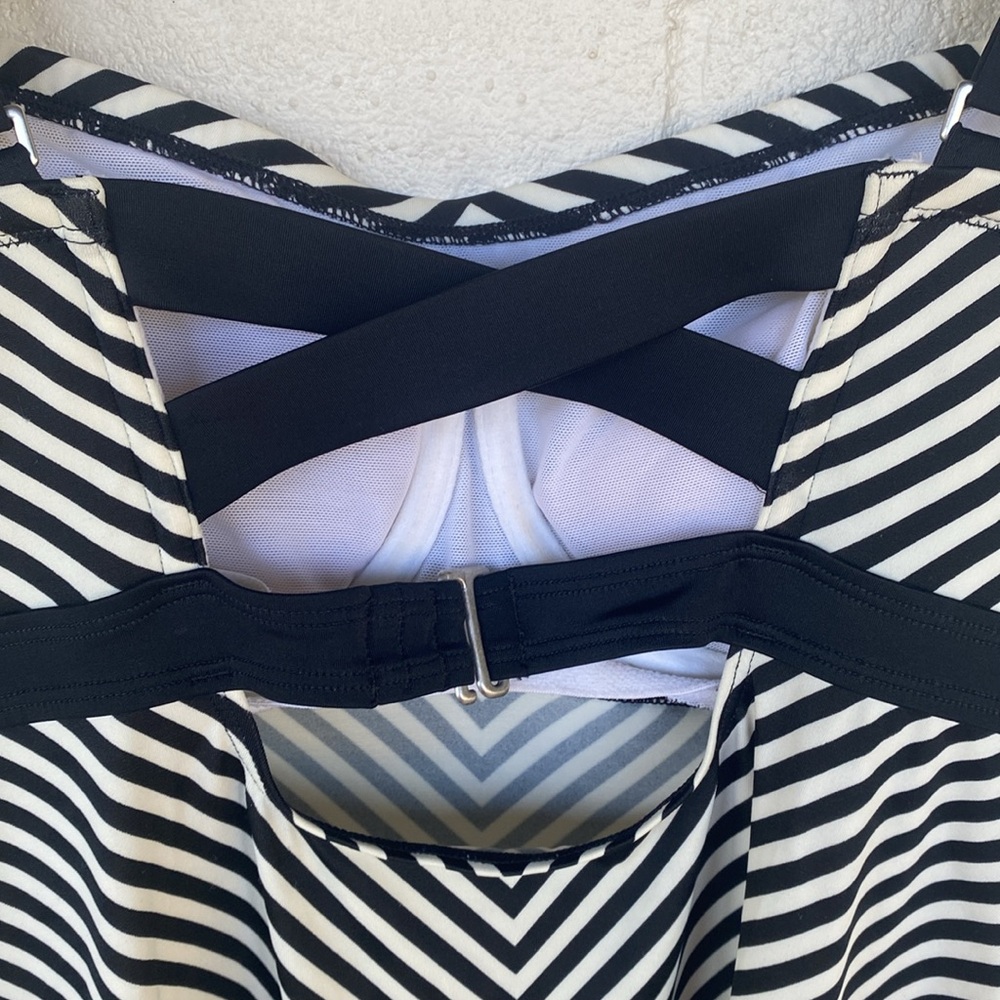 Athleta Stripe Pura Swim Dress - Picture 8 of 8
